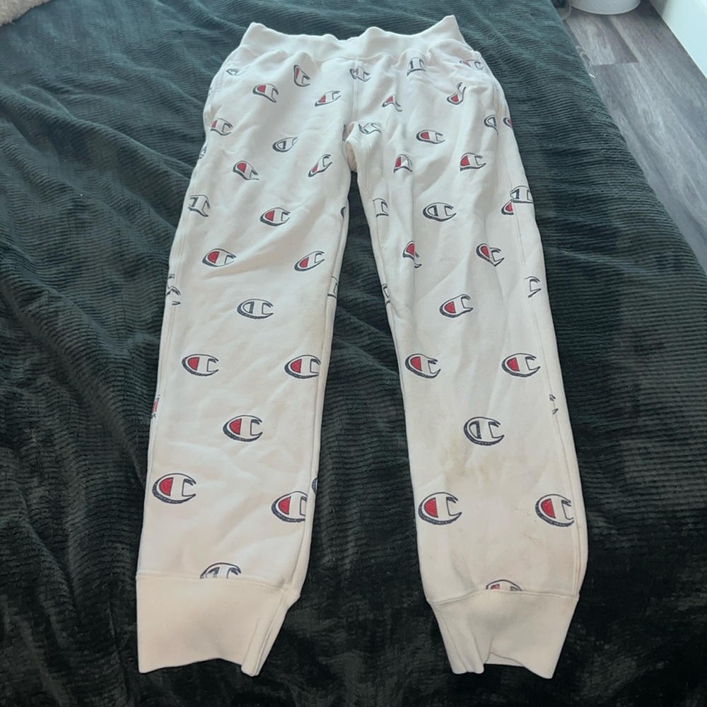 Champion Men’s Medium Logo Sweatpants